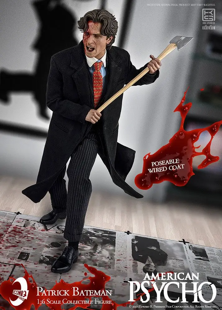 American Psycho 1/6 Patrick Bateman akciófigura 30 cm termékfotó