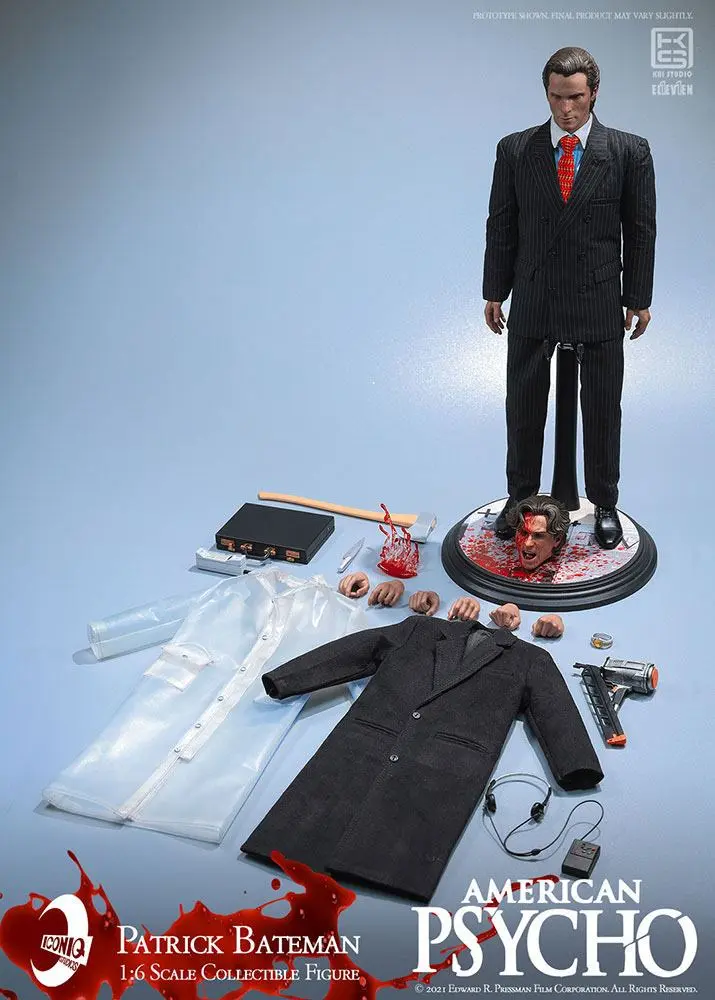 American Psycho 1/6 Patrick Bateman akciófigura 30 cm termékfotó