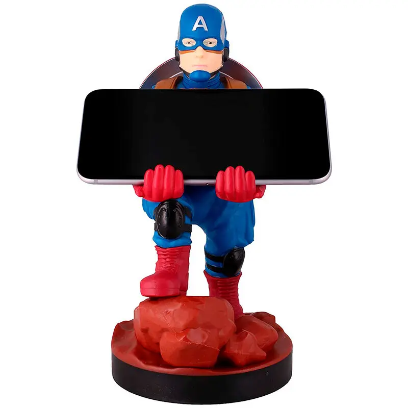 Amerika Kapitány kontroller/telefon tartó Cable Guy figura 20 cm termékfotó
