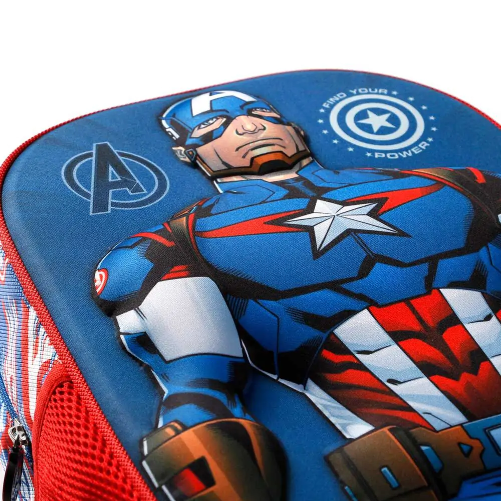 Amerika Kapitány First 3D gurulós táska 31cm termékfotó