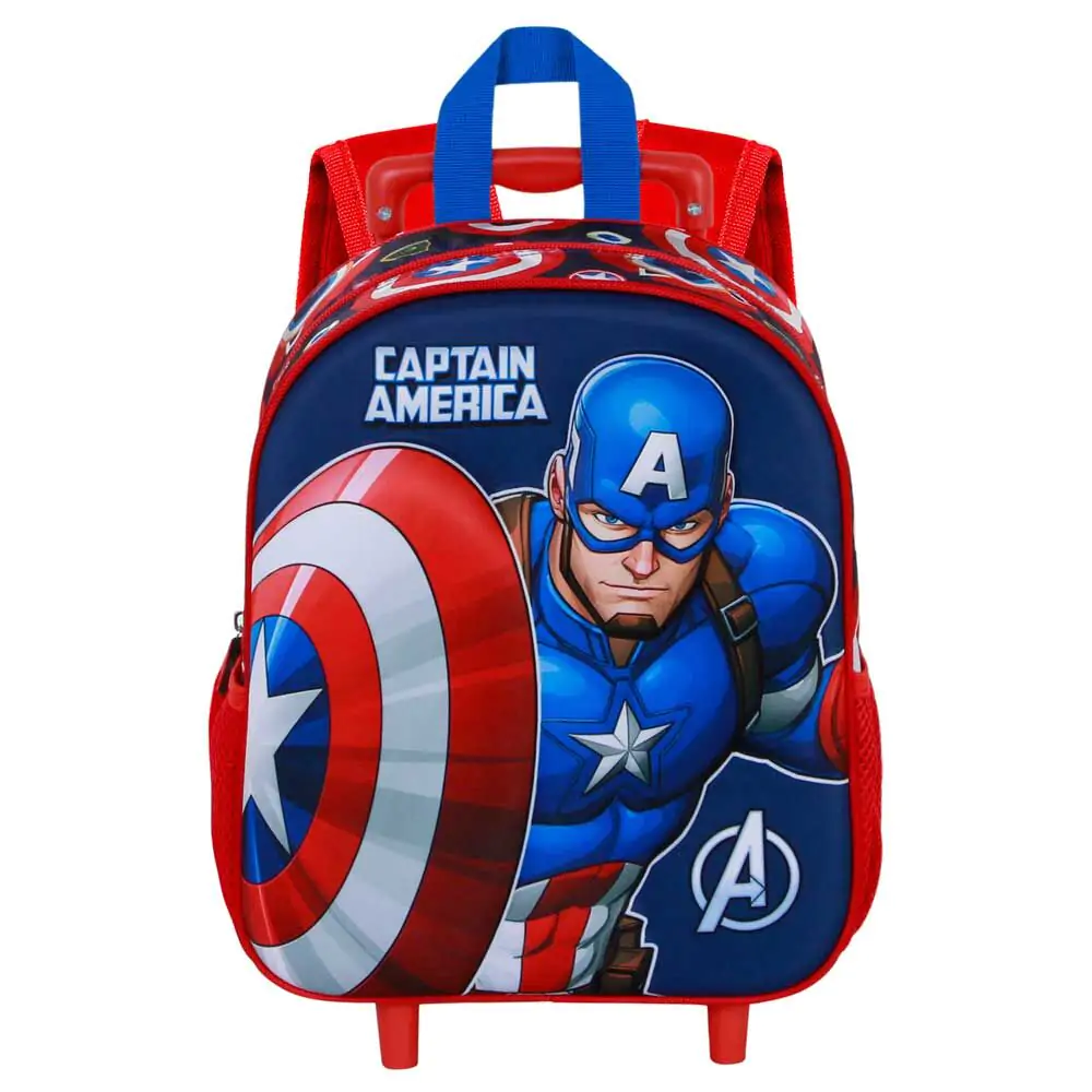 Amerika Kapitány Patriot 3D gurulós táska 34cm termékfotó
