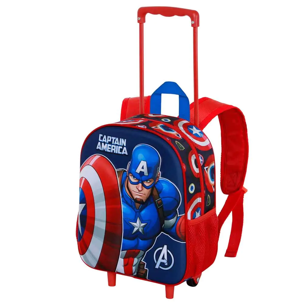 Amerika Kapitány Patriot 3D gurulós táska 34cm termékfotó