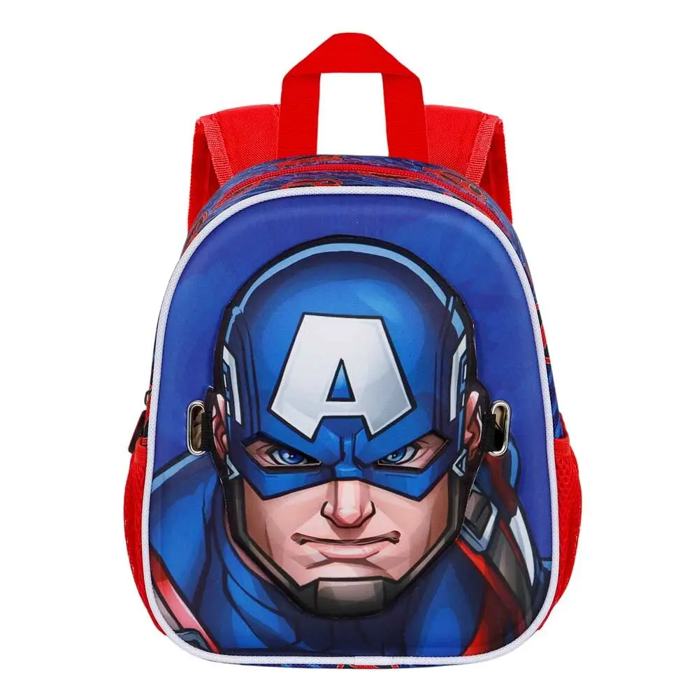 Marvel Captain America Pixel táska hátizsák + álarc 27cm termékfotó
