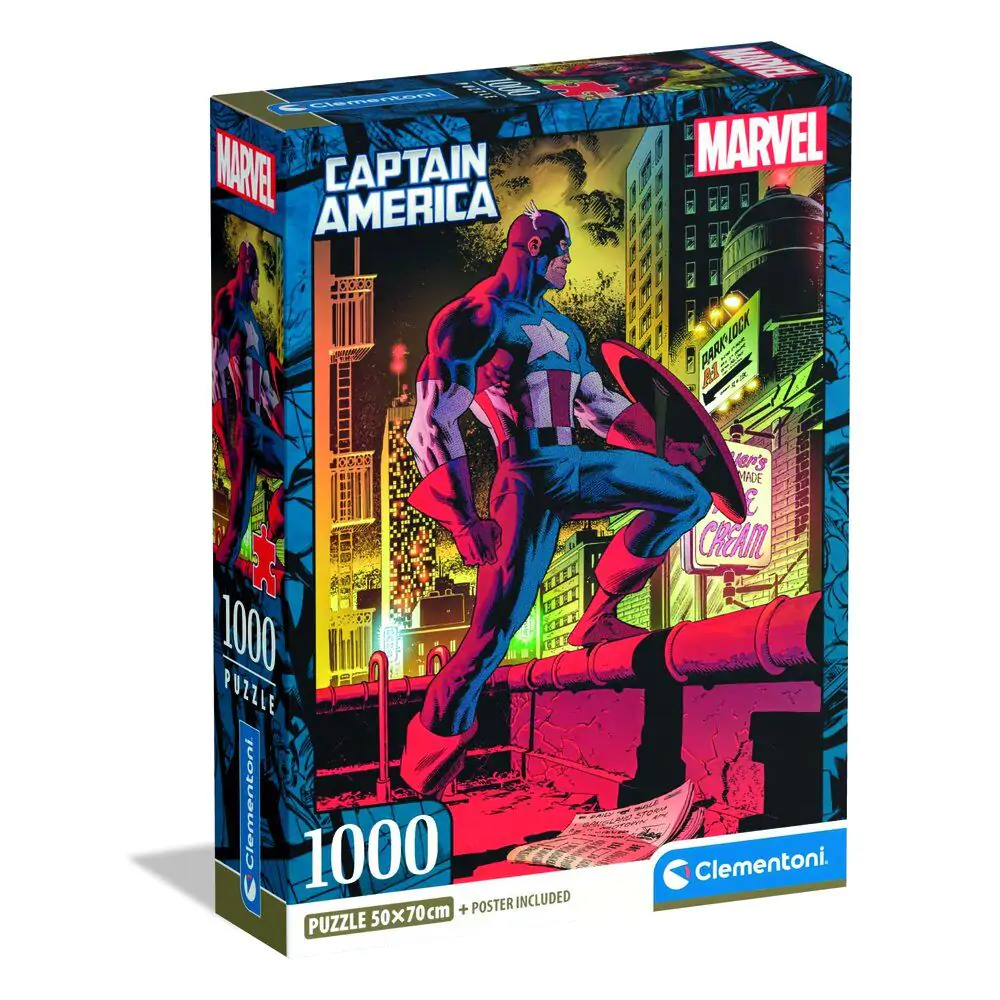 Amerika Kapitány puzzle 1000db-os termékfotó