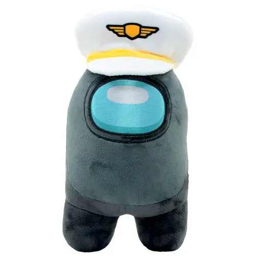 Among Us fekete plüss 30 cm termékfotó