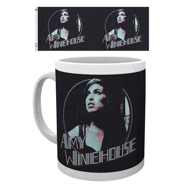 Amy Winehouse Retro Badge bögre termékfotó
