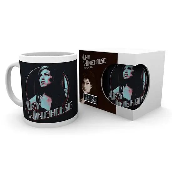 Amy Winehouse Retro Badge bögre termékfotó