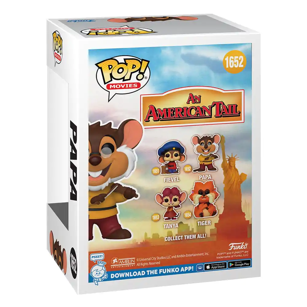 An American Tail Funko POP! Movies Vinyl figura Papa 9 cm termékfotó