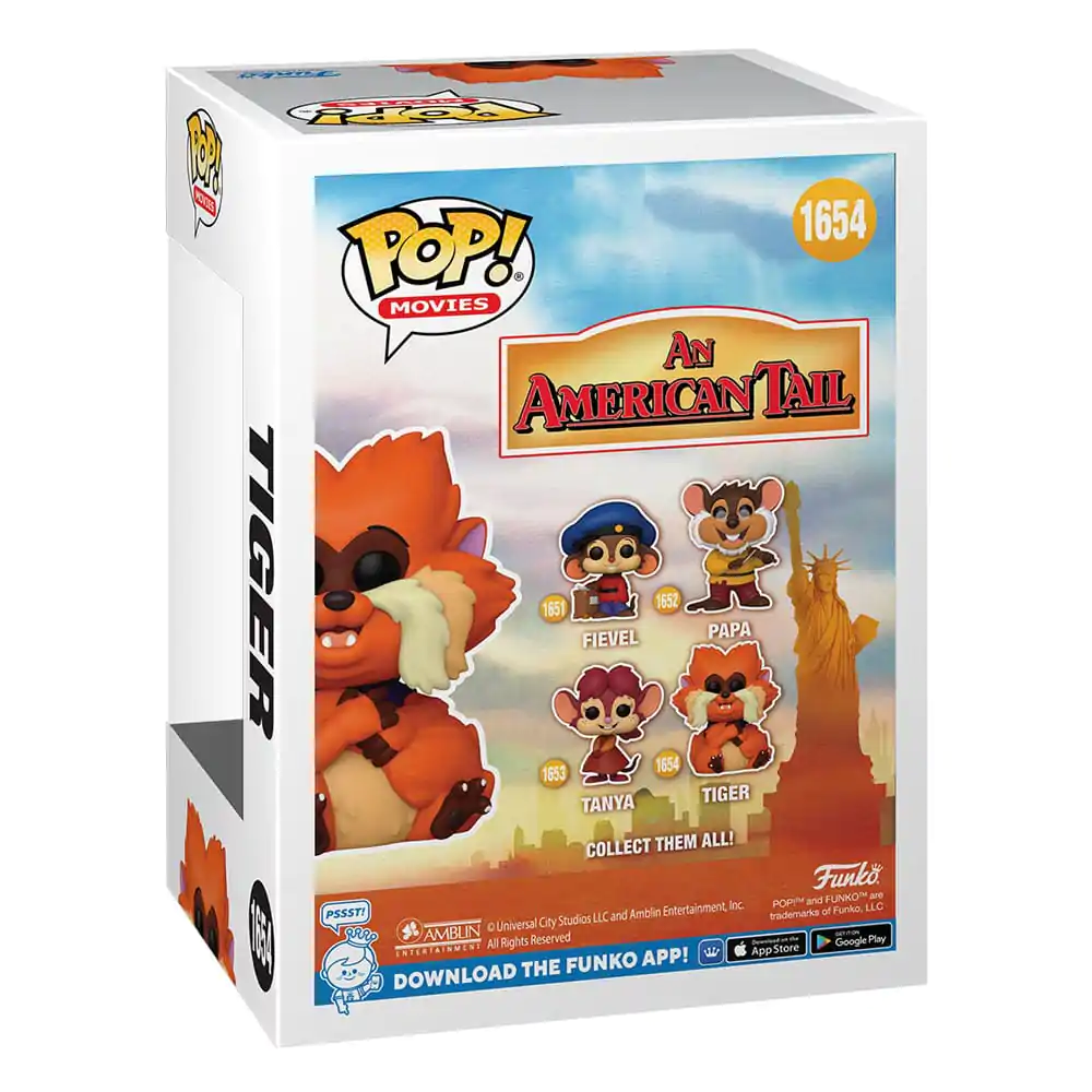 An American Tail Funko POP! Movies Vinyl figura Tiger 9 cm termékfotó