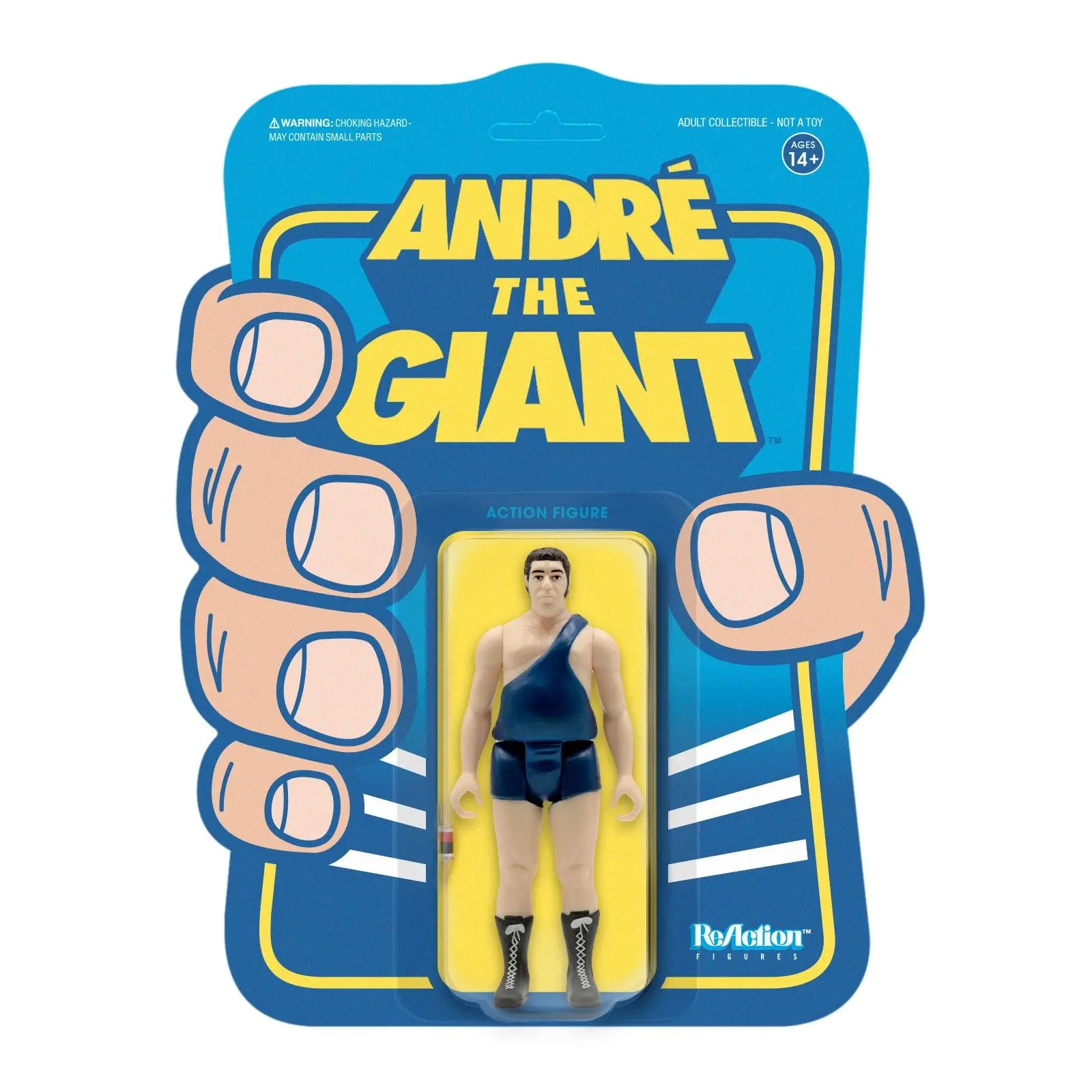 André the Giant ReAction Wave 1 André the Giant Singlet akciófigura 10 cm termékfotó