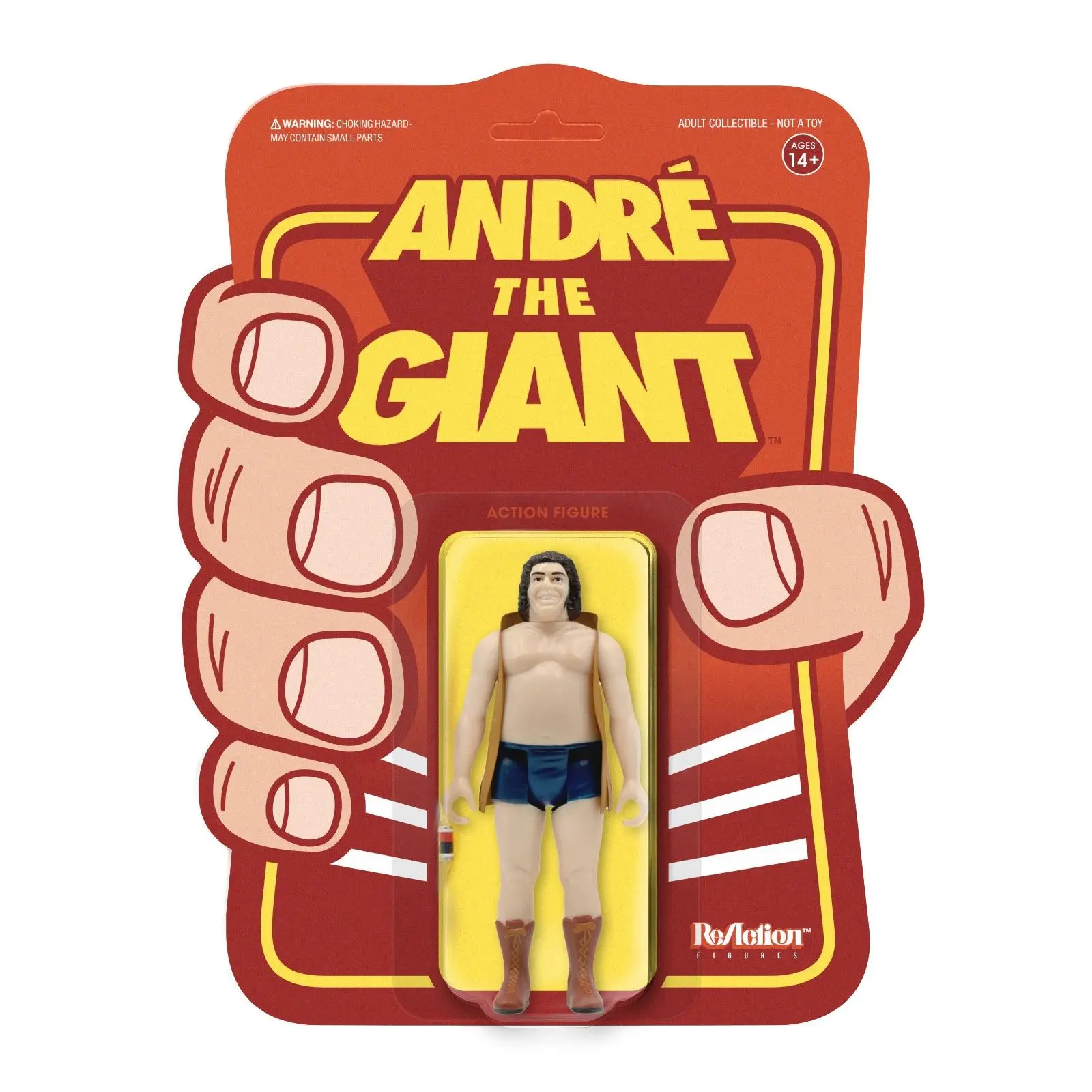 André the Giant ReAction Wave 1 André the Giant - Vest akciófigura 10 cm termékfotó