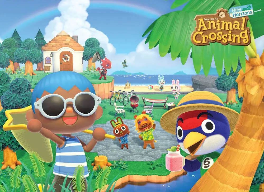 Animal Crossing New Horizons Summer Fun puzzle (1000 darab) termékfotó