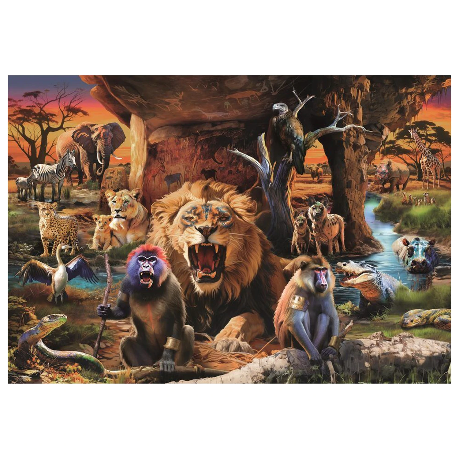 Animals puzzle 1500db-os termékfotó