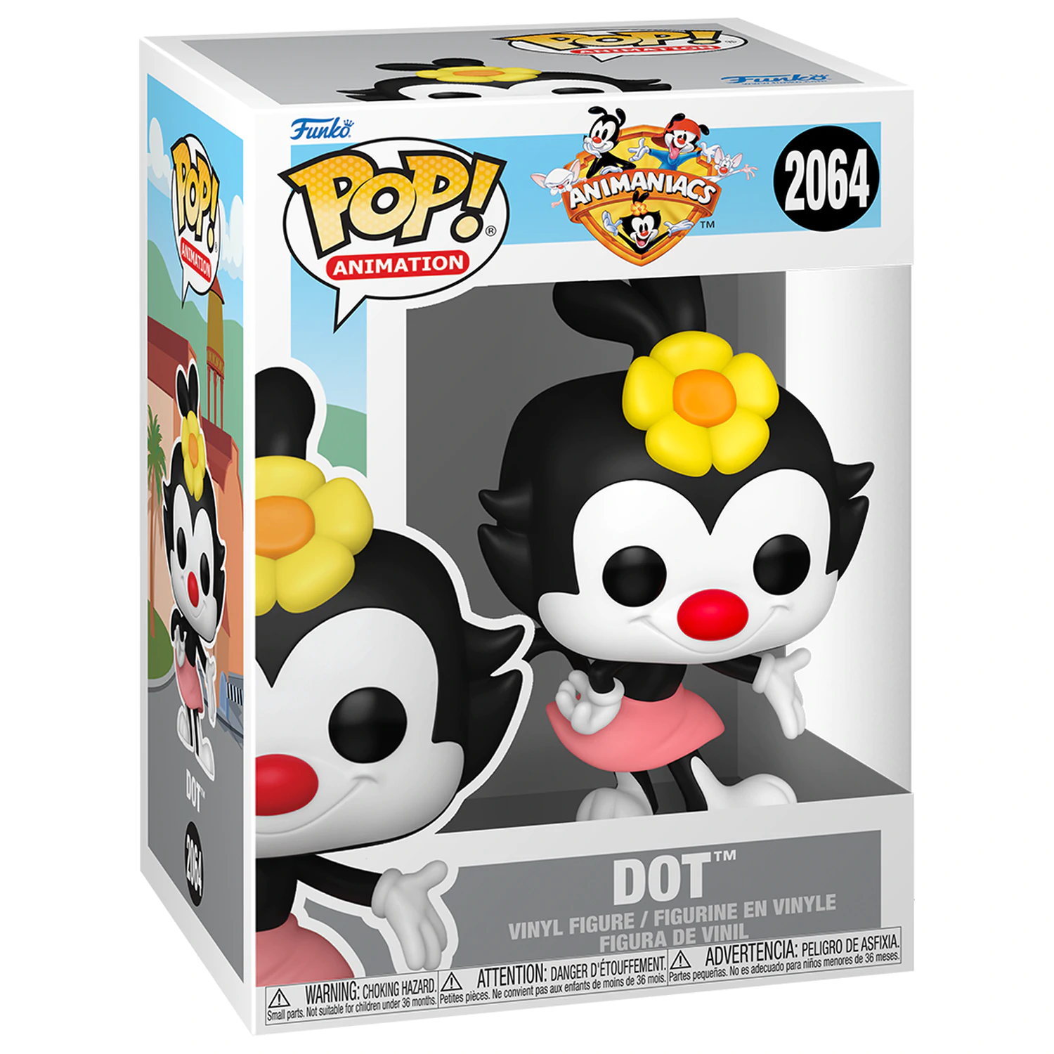 Animaniacs Funko POP! Animation Vinyl figura Dot 9 cm termékfotó