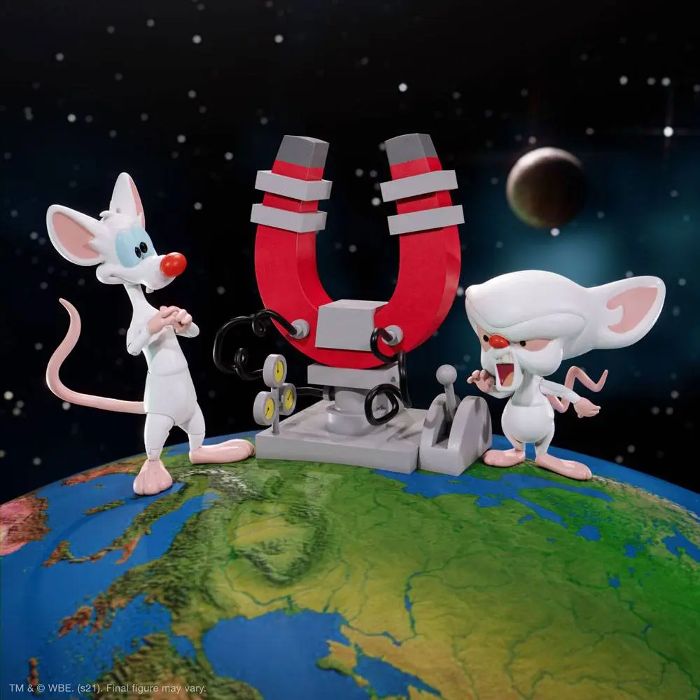 Animaniacs Ultimates Brain akciófigura 18 cm termékfotó