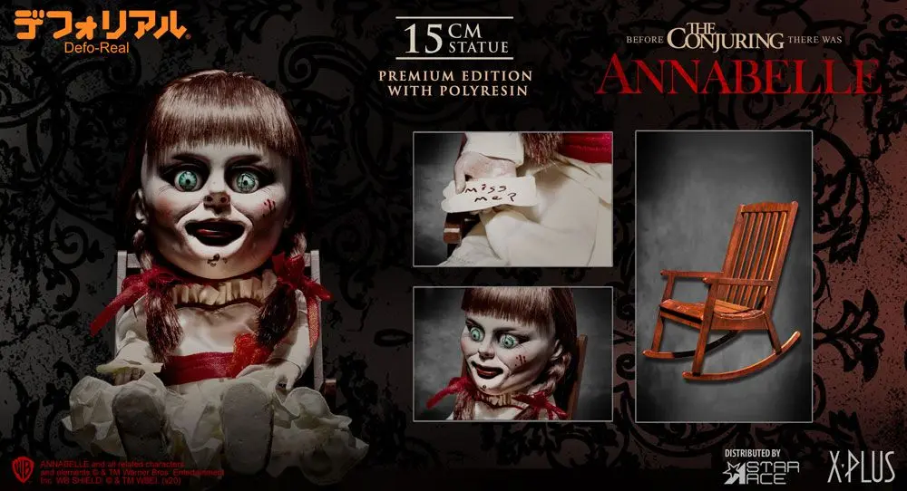 Annabelle (2014) Defo-Real SeriesAnnabelle Premium Edition  szobor figura 15 cm termékfotó