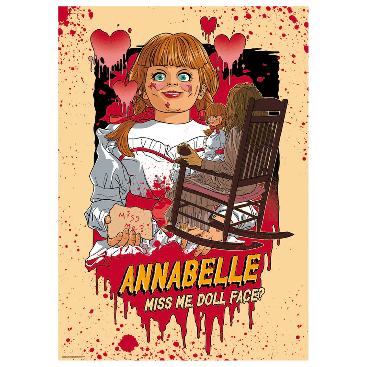 Annabelle puzzle 1000db-os termékfotó