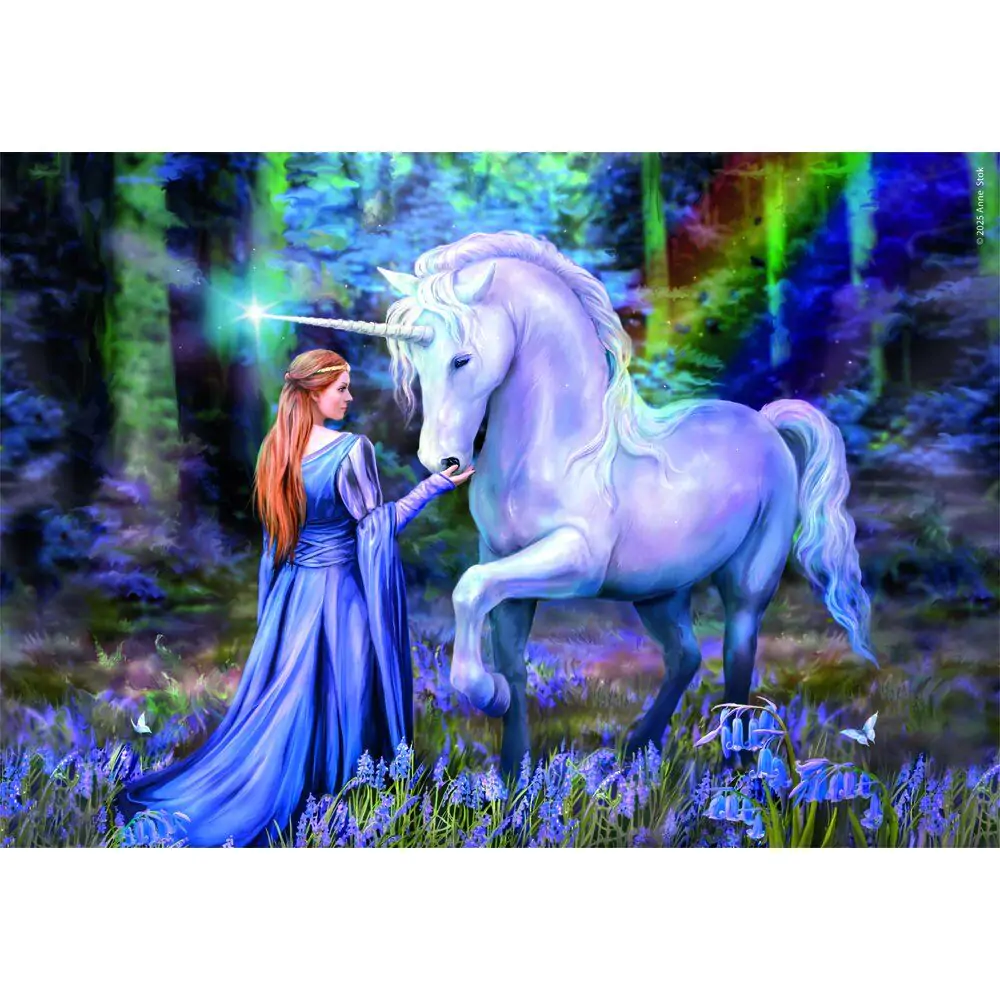 Anne Stokes Bluebell Wood puzzle 1500db-os termékfotó