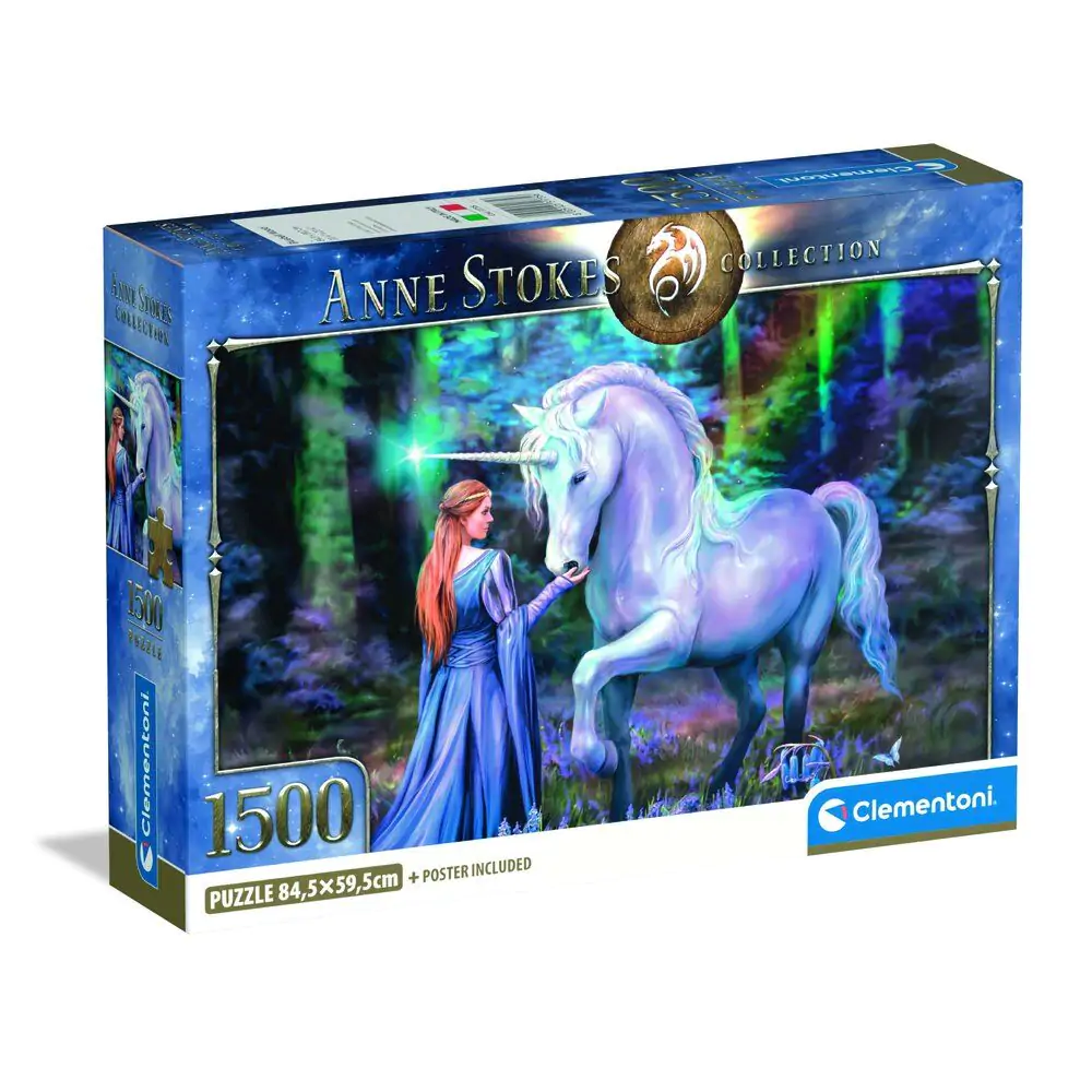 Anne Stokes Bluebell fa puzzle 1500db-os termékfotó