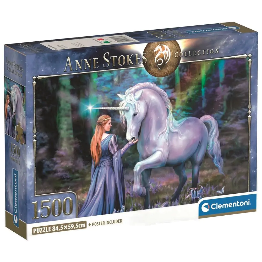 Anne Stokes Bluebell Wood puzzle 1500db-os termékfotó
