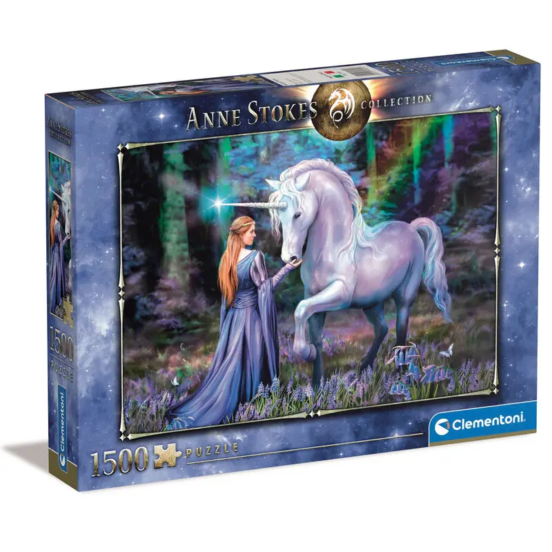 Anne Stokes Bluebell Wood puzzle 1500db-os termékfotó