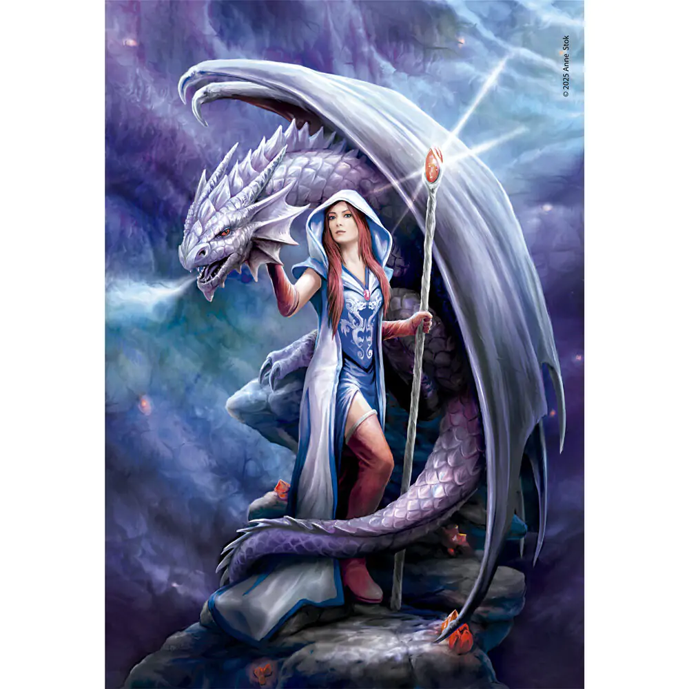 Anne Stokes Dragon Mage puzzle 1000db-os termékfotó