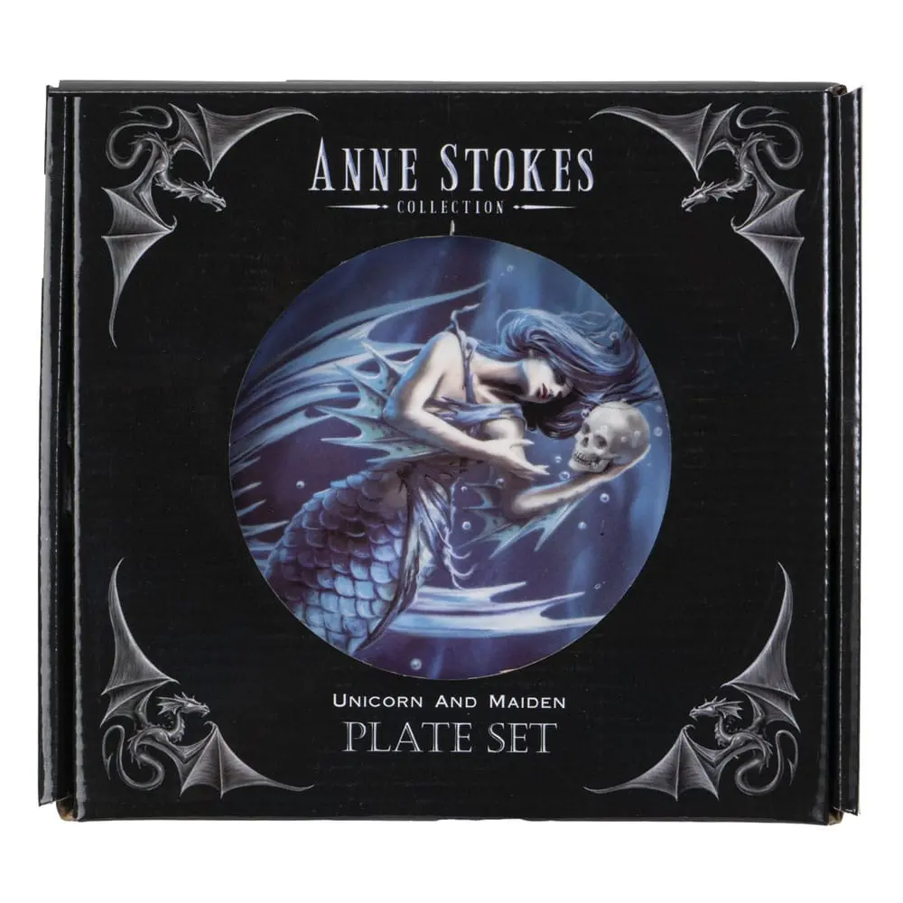 Anne Stokes Sirenen 4 db-os tányér csomag termékfotó