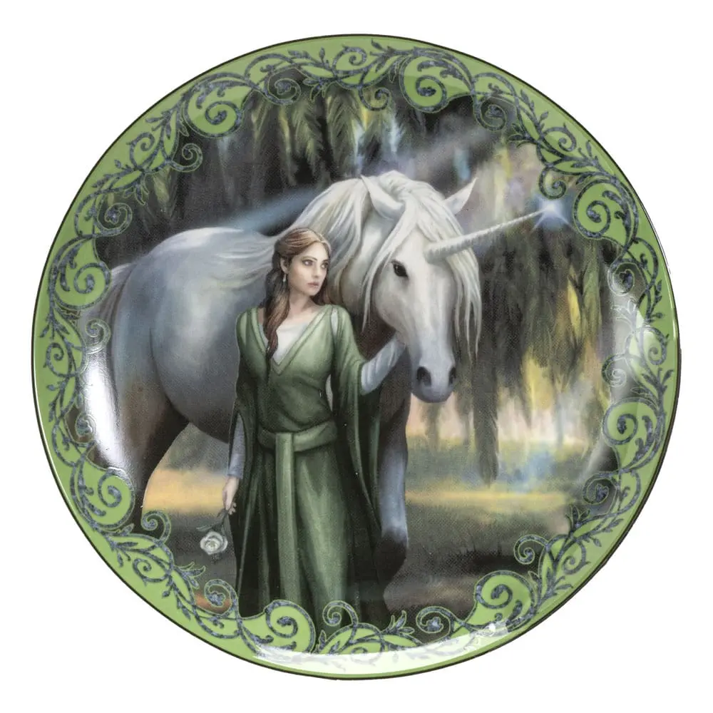 Anne Stokes Unicorn and Maiden 4db-os tányér csomag termékfotó