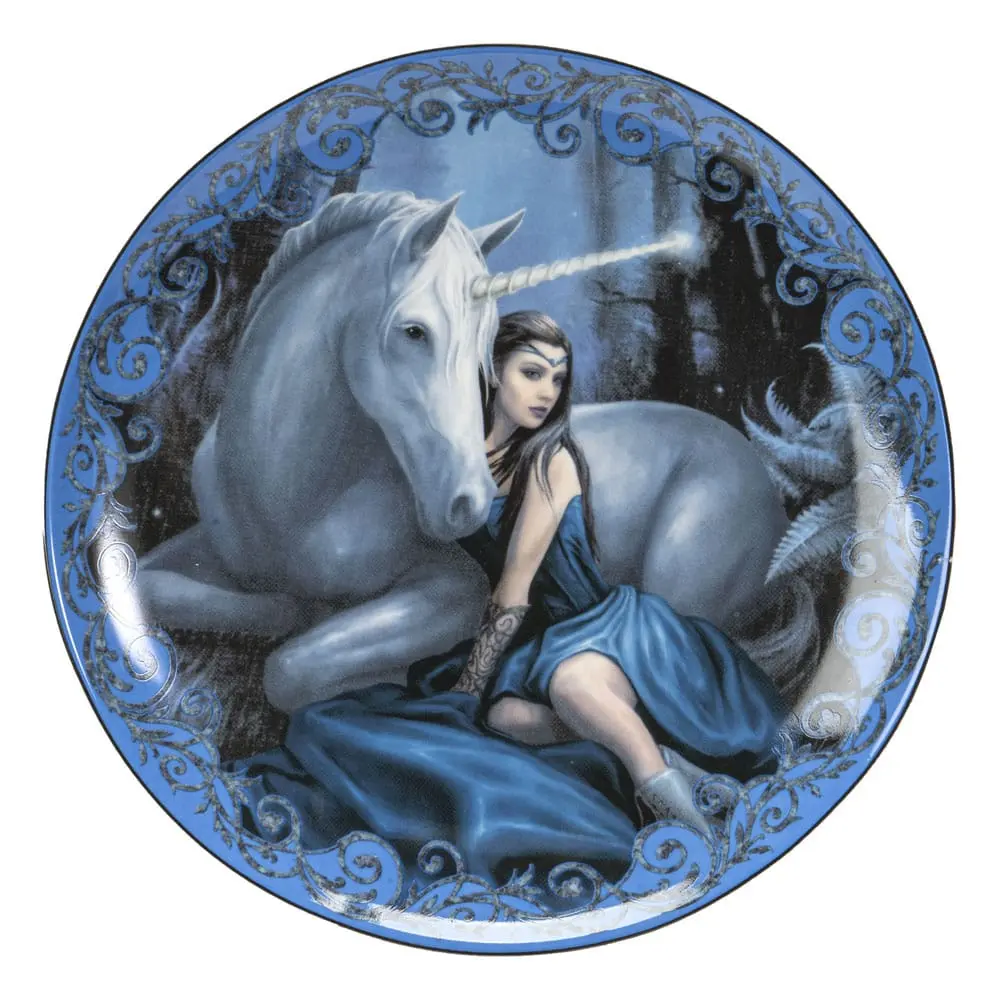 Anne Stokes Unicorn and Maiden 4db-os tányér csomag termékfotó