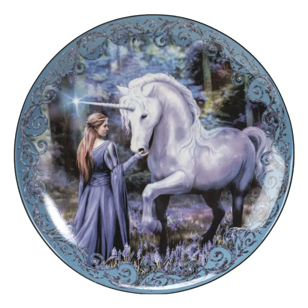 Anne Stokes Unicorn and Maiden 4db-os tányér csomag termékfotó