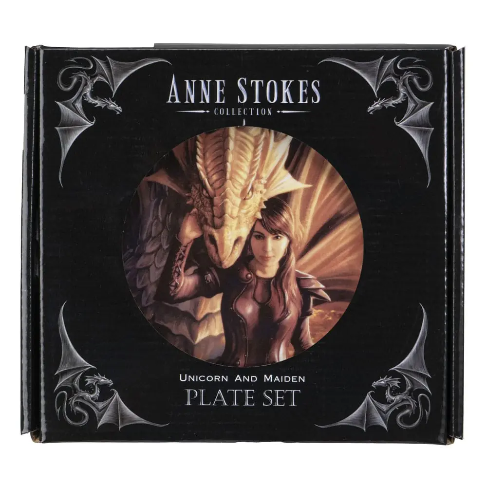 Anne Stokes Warrior Maidens 4db-os tányér csomag termékfotó