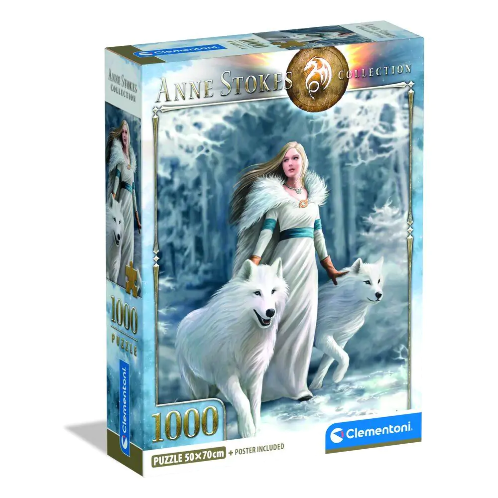 Anne Stokes Winter Guardians puzzle 1000db-os termékfotó