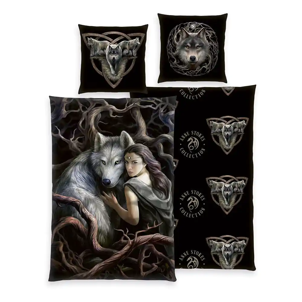 Anne Stokes Wolfs ágyneműhuzat 135 x 200 cm termékfotó