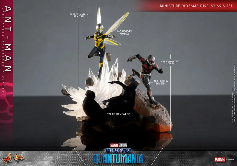 Ant-Man & The Wasp: Quantumania Movie Masterpiece Action Figure 1/6 Ant-Man 30 cm termékfotó