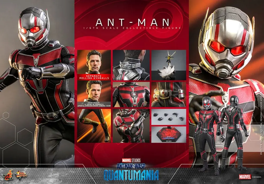 Ant-Man & The Wasp: Quantumania Movie Masterpiece Action Figure 1/6 Ant-Man 30 cm termékfotó