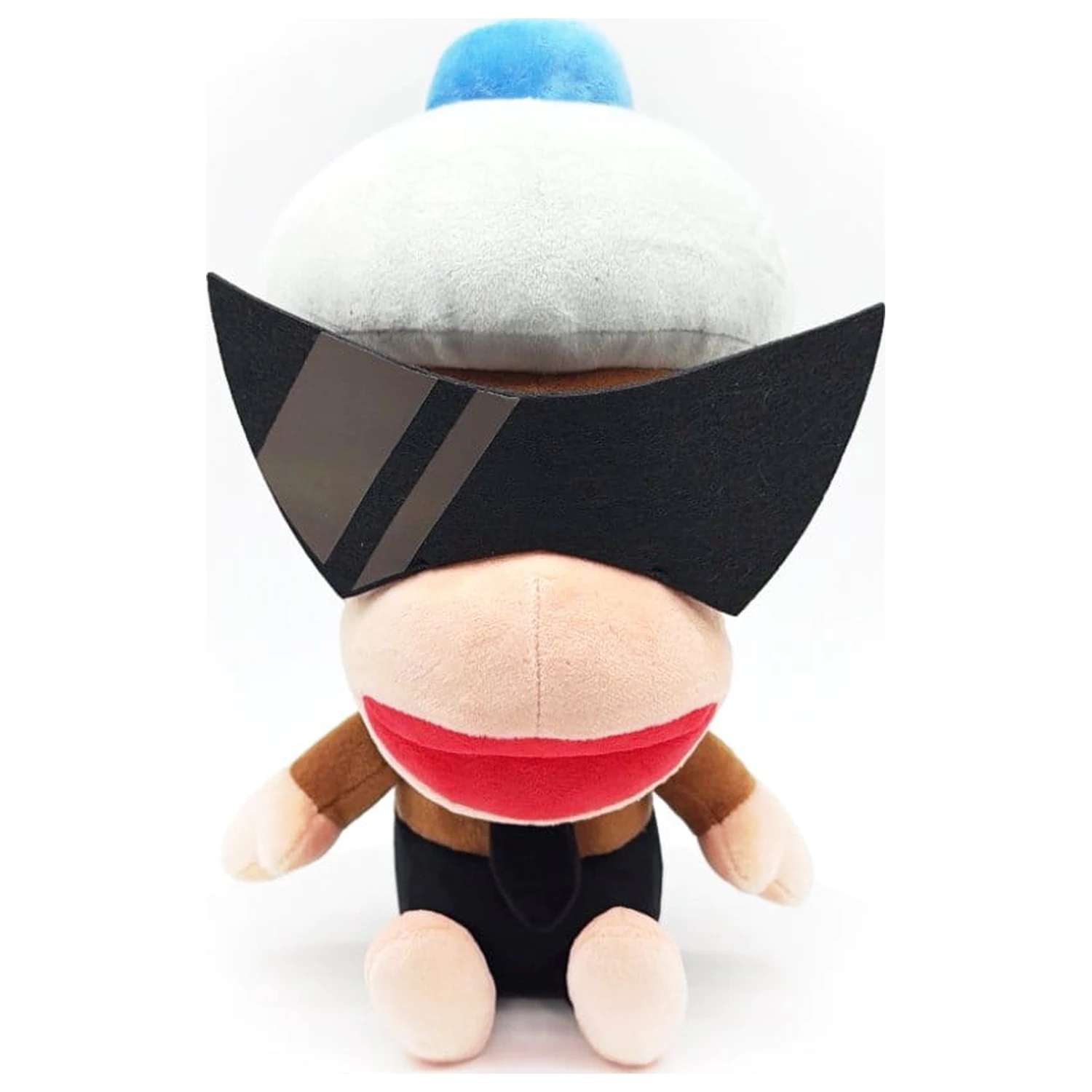 Ape Escape Pipo Monkey Black Shorts plüss figura 22 cm termékfotó