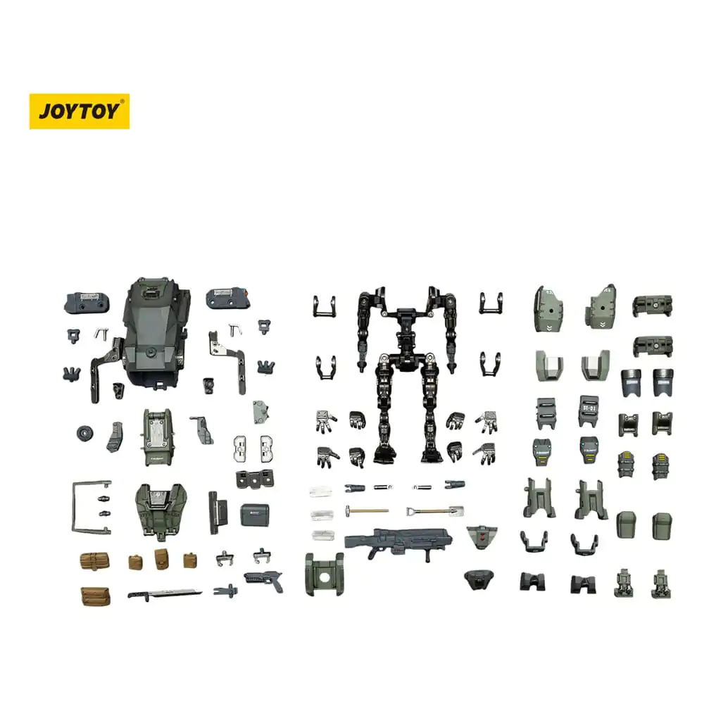APOC Series Dark Source Bedrock Standard Combat Mecha akciófigura 17 cm termékfotó