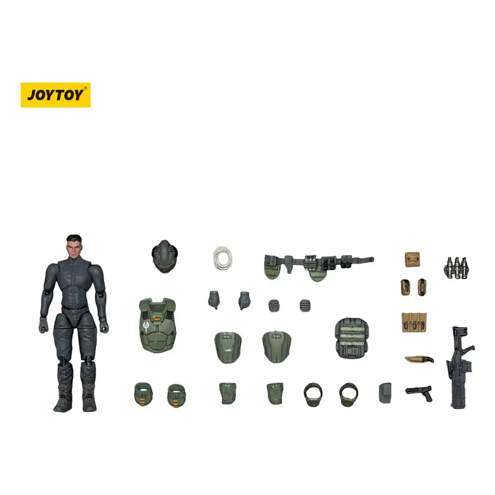 APOC Series Dark Source Bedrock Standard Combat Mecha Pilot akciófigura 8 cm termékfotó