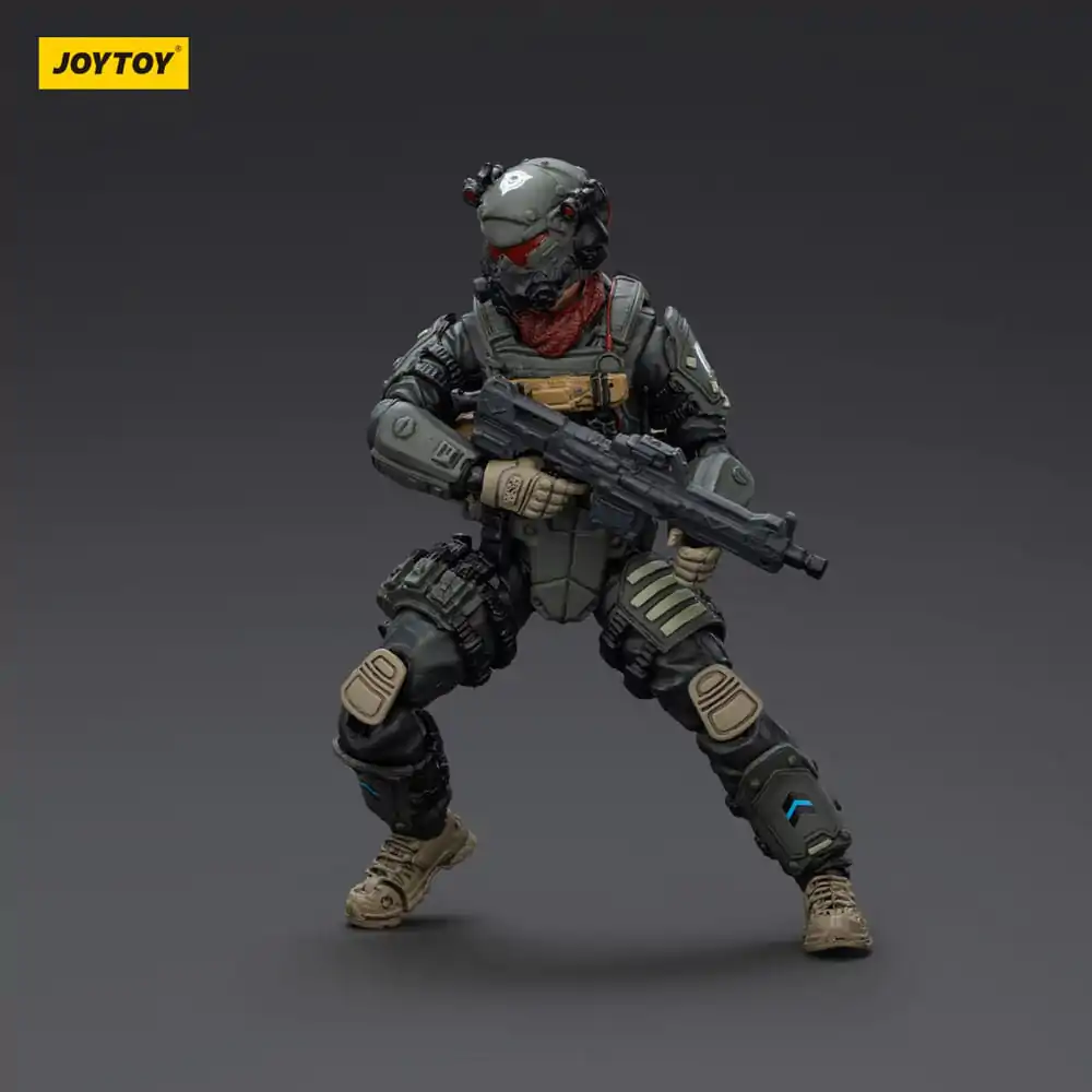 APOC Series Dark Source Stellar Scar Assault Team Darksilicon akciófigura 11 cm termékfotó