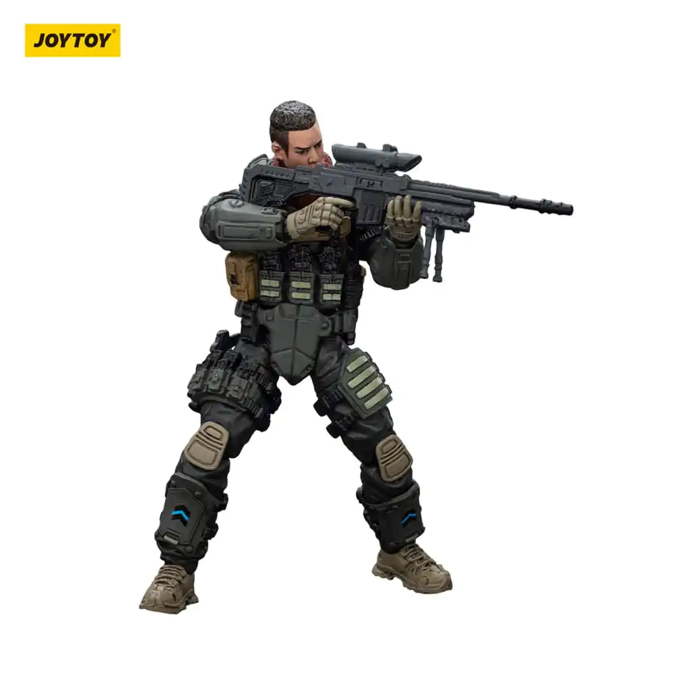 APOC Series Dark Source Stellar Scar Assault Team Darksilicon akciófigura 11 cm termékfotó