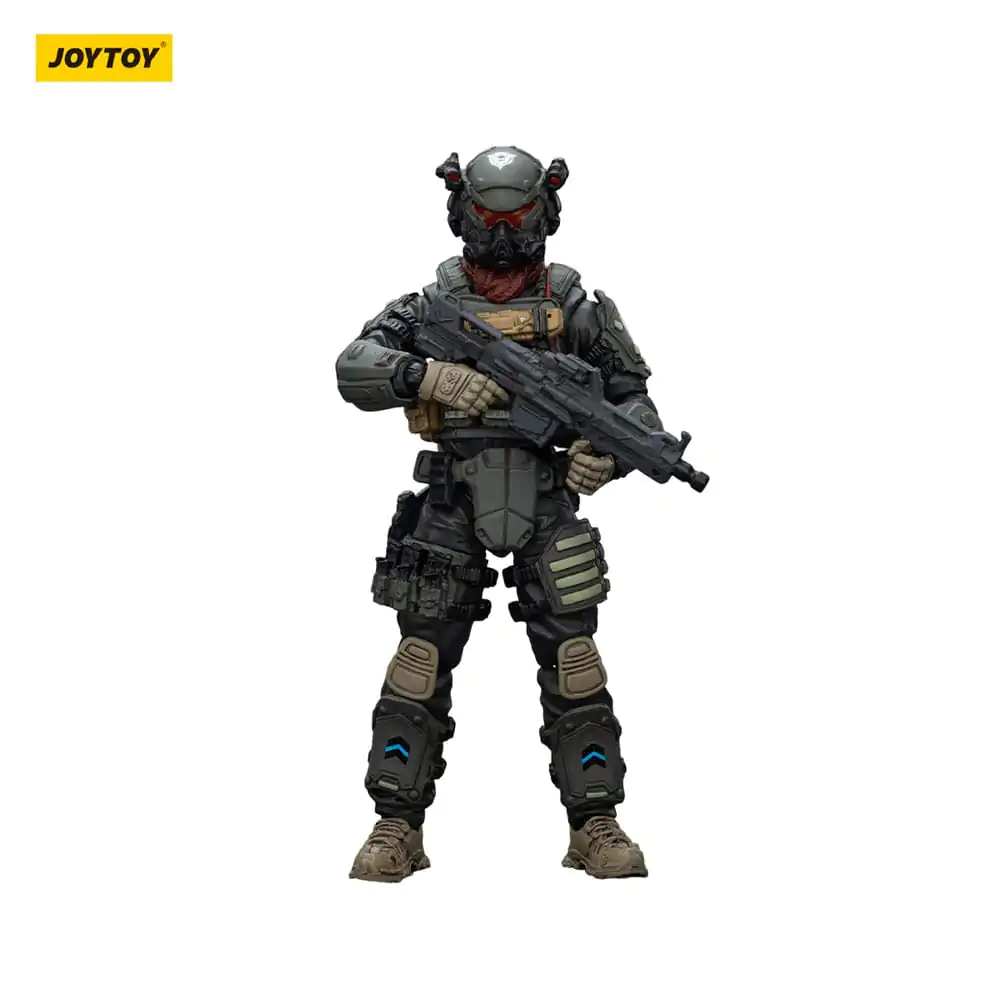 APOC Series Dark Source Stellar Scar Assault Team Darksilicon akciófigura 11 cm termékfotó