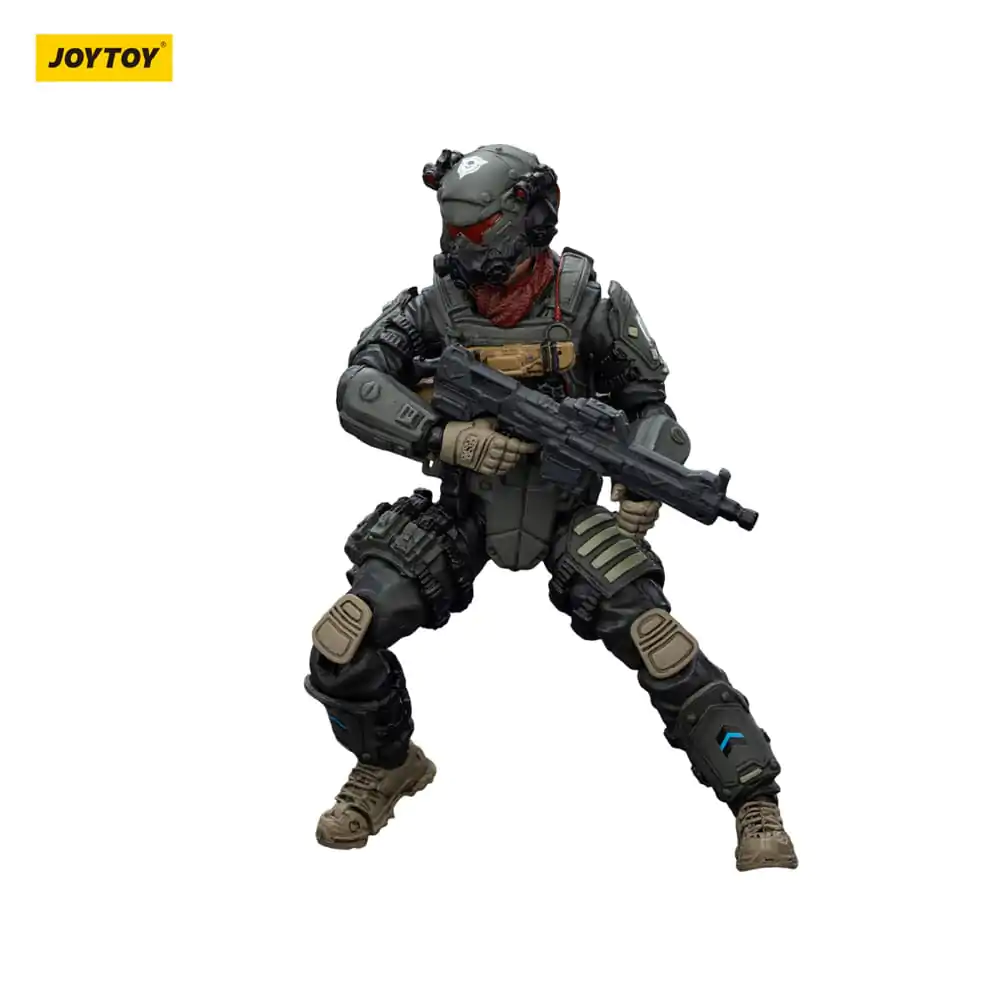 APOC Series Dark Source Stellar Scar Assault Team Darksilicon akciófigura 11 cm termékfotó