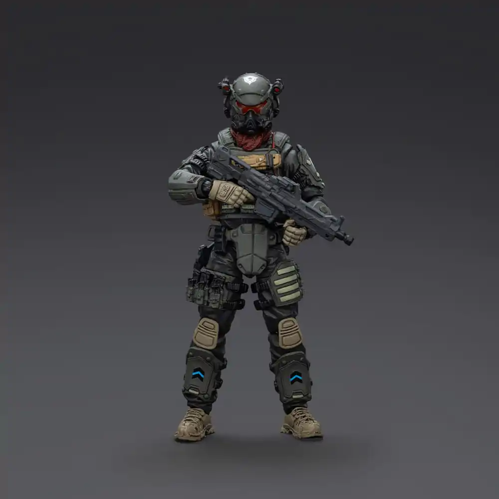 APOC Series Dark Source Stellar Scar Assault Team Darksilicon akciófigura 11 cm termékfotó