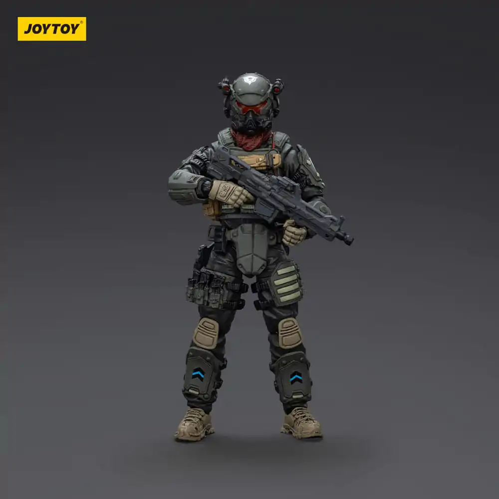 APOC Series Dark Source Stellar Scar Assault Team Darksilicon akciófigura 11 cm termékfotó