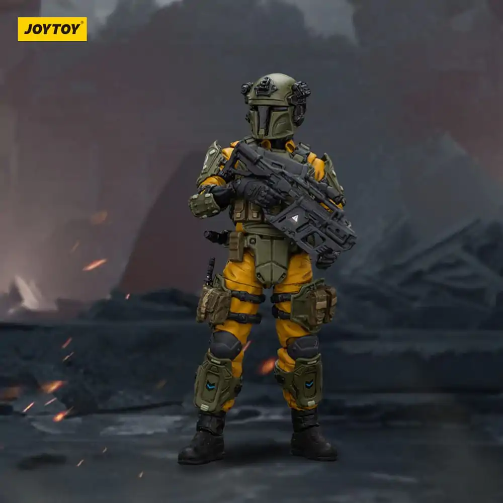APOC Series Dark Source Stellar Scar Assault Team Firesulfur akciófigura 11 cm termékfotó