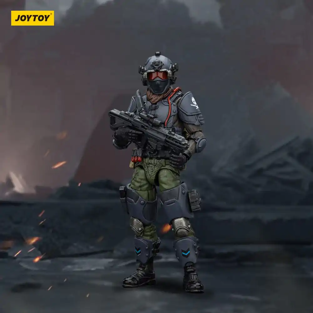 APOC Series Dark Source Stellar Scar Assault Team Ghostmanganese akciófigura 11 cm termékfotó