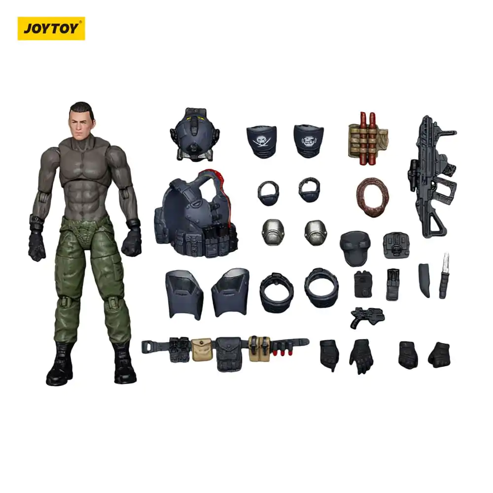 APOC Series Dark Source Stellar Scar Assault Team Ghostmanganese akciófigura 11 cm termékfotó