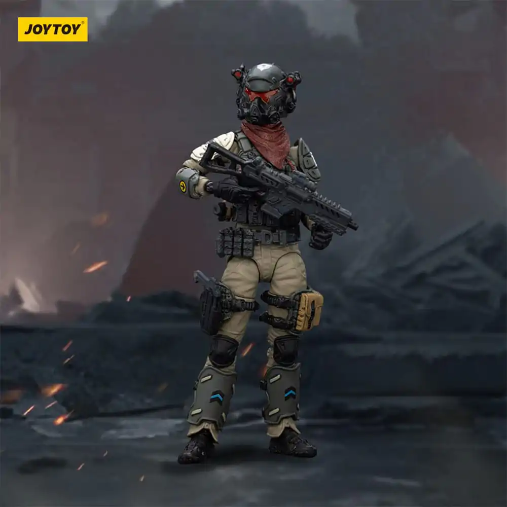 APOC Series Dark Source Stellar Scar Assault Team Gravelgold akciófigura 11 cm termékfotó