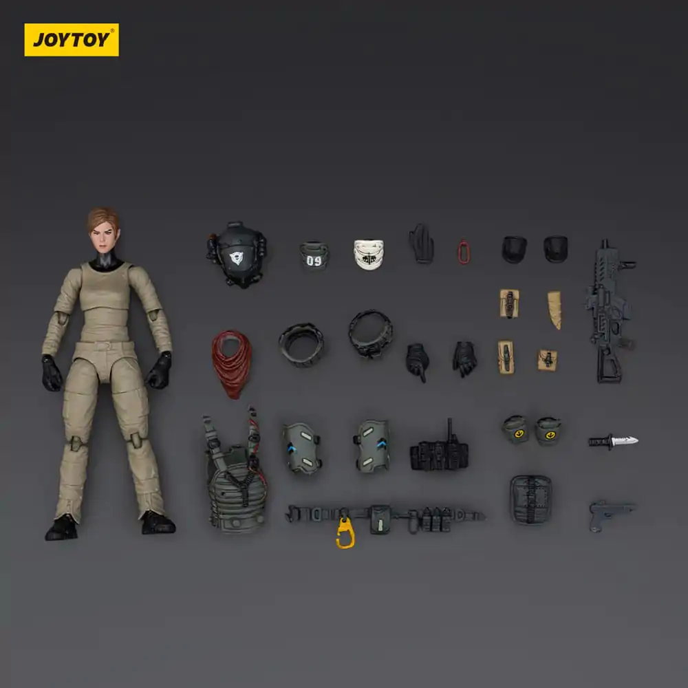 APOC Series Dark Source Stellar Scar Assault Team Gravelgold akciófigura 11 cm termékfotó