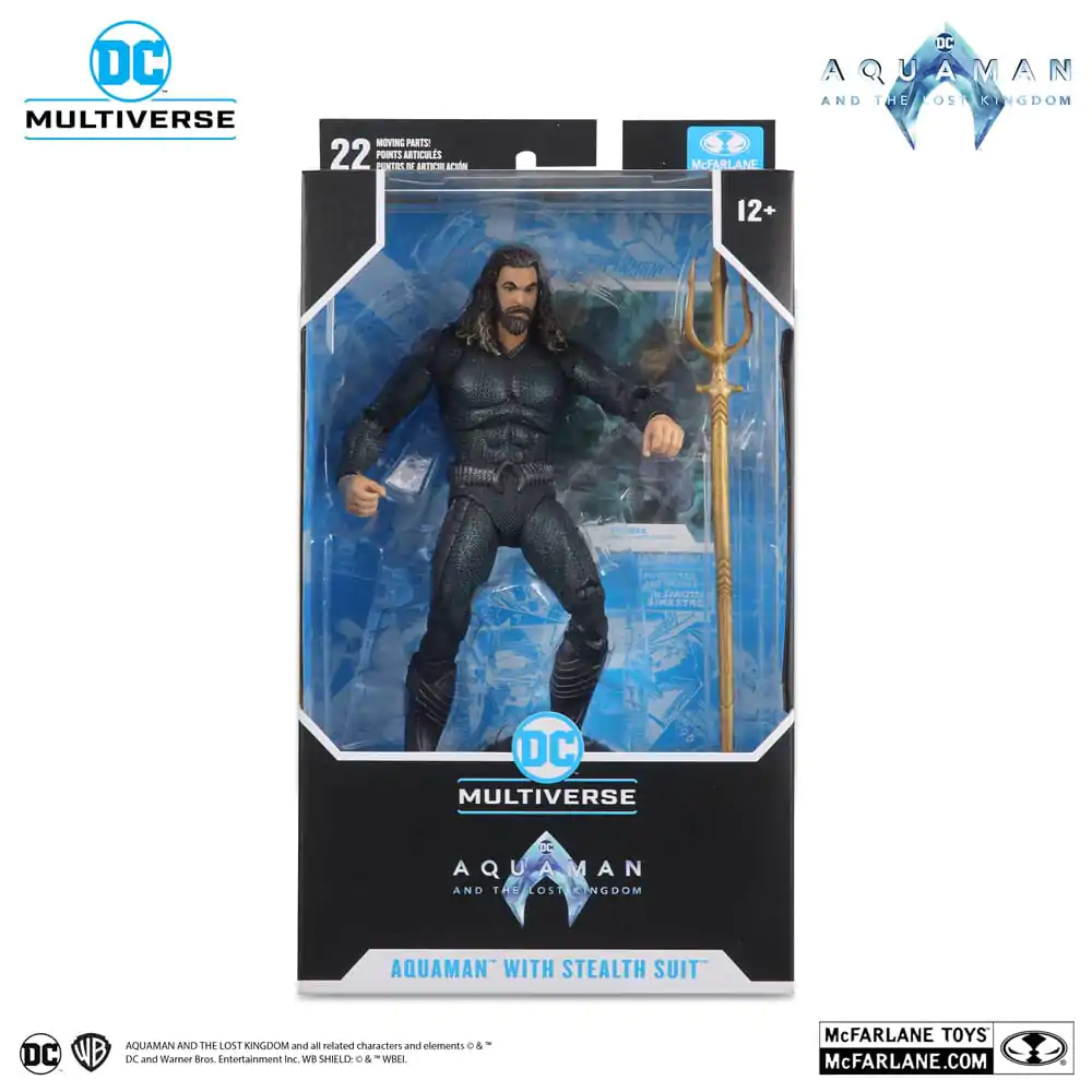 Aquaman and the Lost Kingdom DC Multiverse Action Figure Aquaman with Stealth Suit 18 cm termékfotó